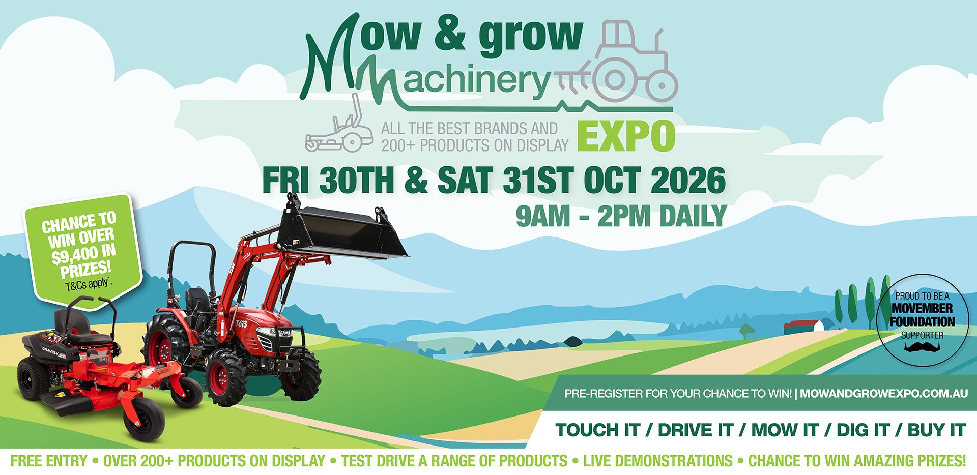 Mow & Grow Machinery Expo